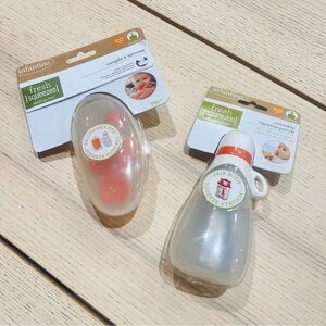 Infantino Fresh Squeezed Squeeze Pouch and Spoon Set